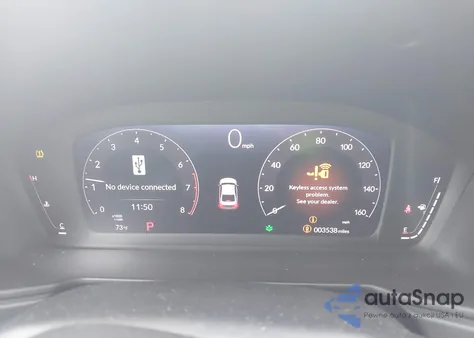 2025 Honda Accord Se z USA, uszkodzony, nr VIN 1HGCY1F43SA026743